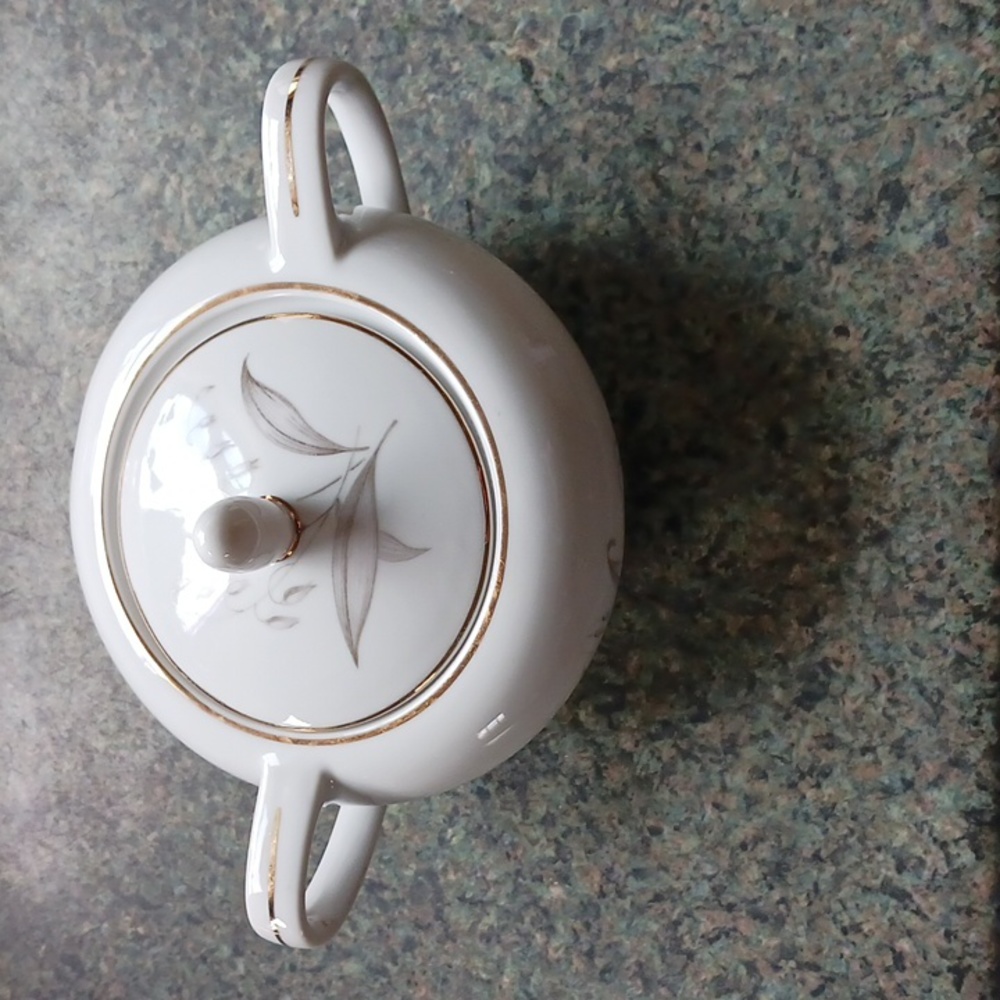 Kitchen Sugar Bowl Kaysons Golden Rhapsody  1961